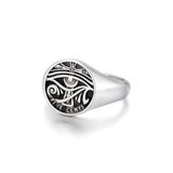 Vintage Eye of Horus Signet Ring