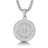 Sterling Silver Compass Pendants