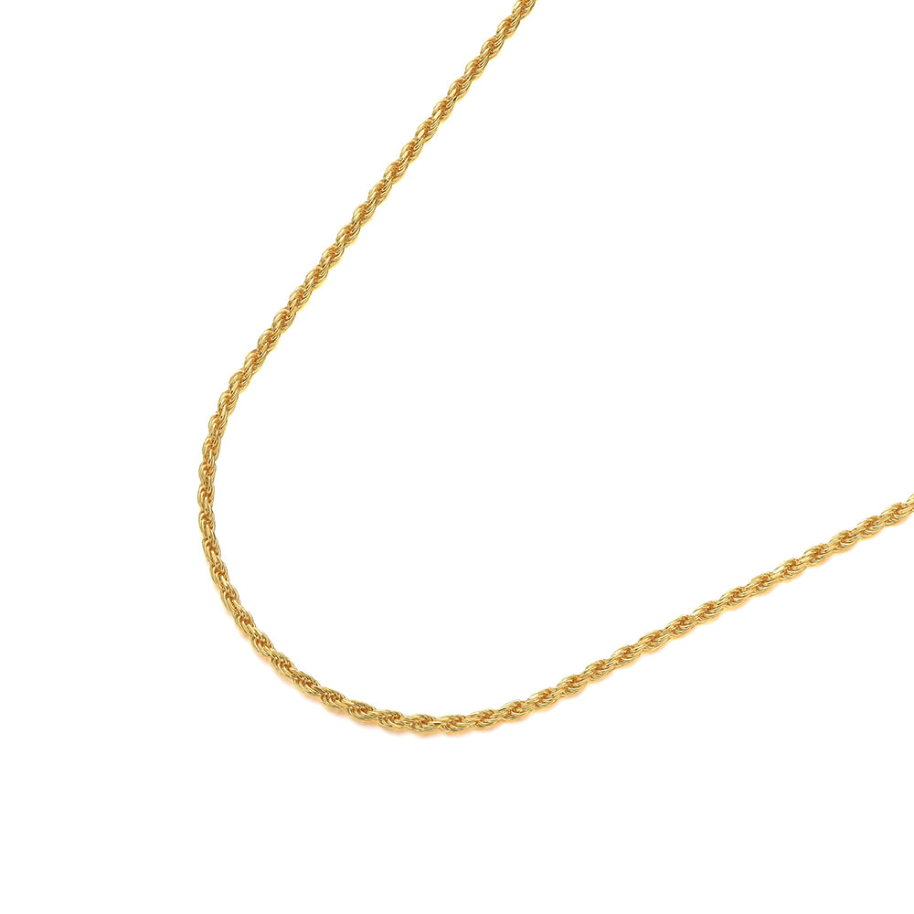 3mm Sterling Silver Rope Chain