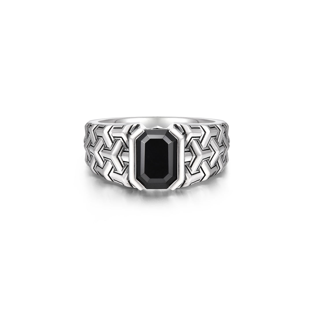 Black Onyx Sovereign Armor Ring