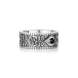 Original Design Eye Of God Sterling Silver Rings