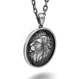 Sterling Silver Lion Vintage Pendants