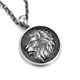 Sterling Silver Lion Vintage Pendants