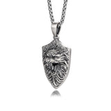 Sterling Silver Lion High Street Pendants