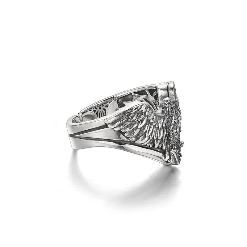 Vintage Great Bald Eagle Ring