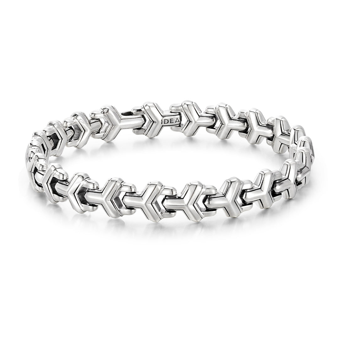 Solid Single Row Armor Bracelet