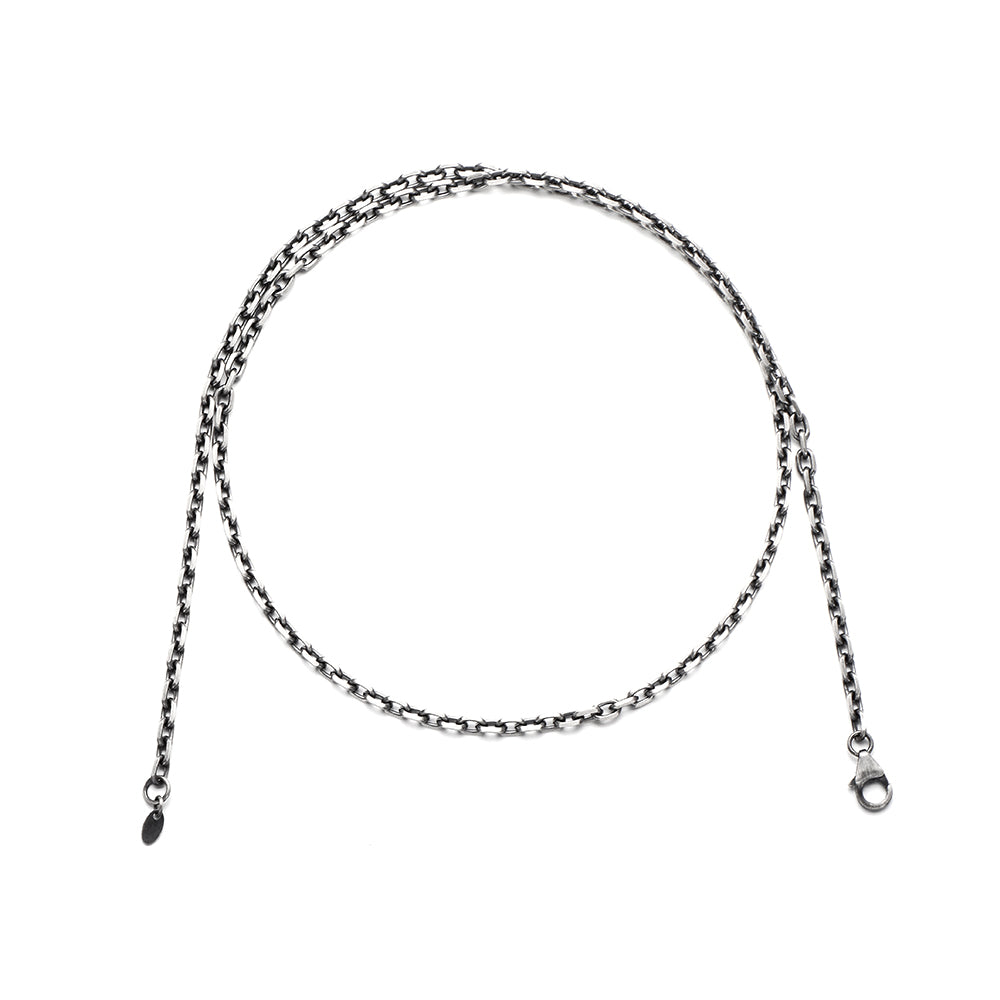 3.5mm Vintage Cable Link Chain Necklace