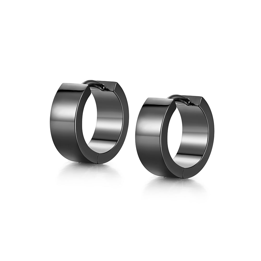 Sterling Silver Huggie Hoop Earrings