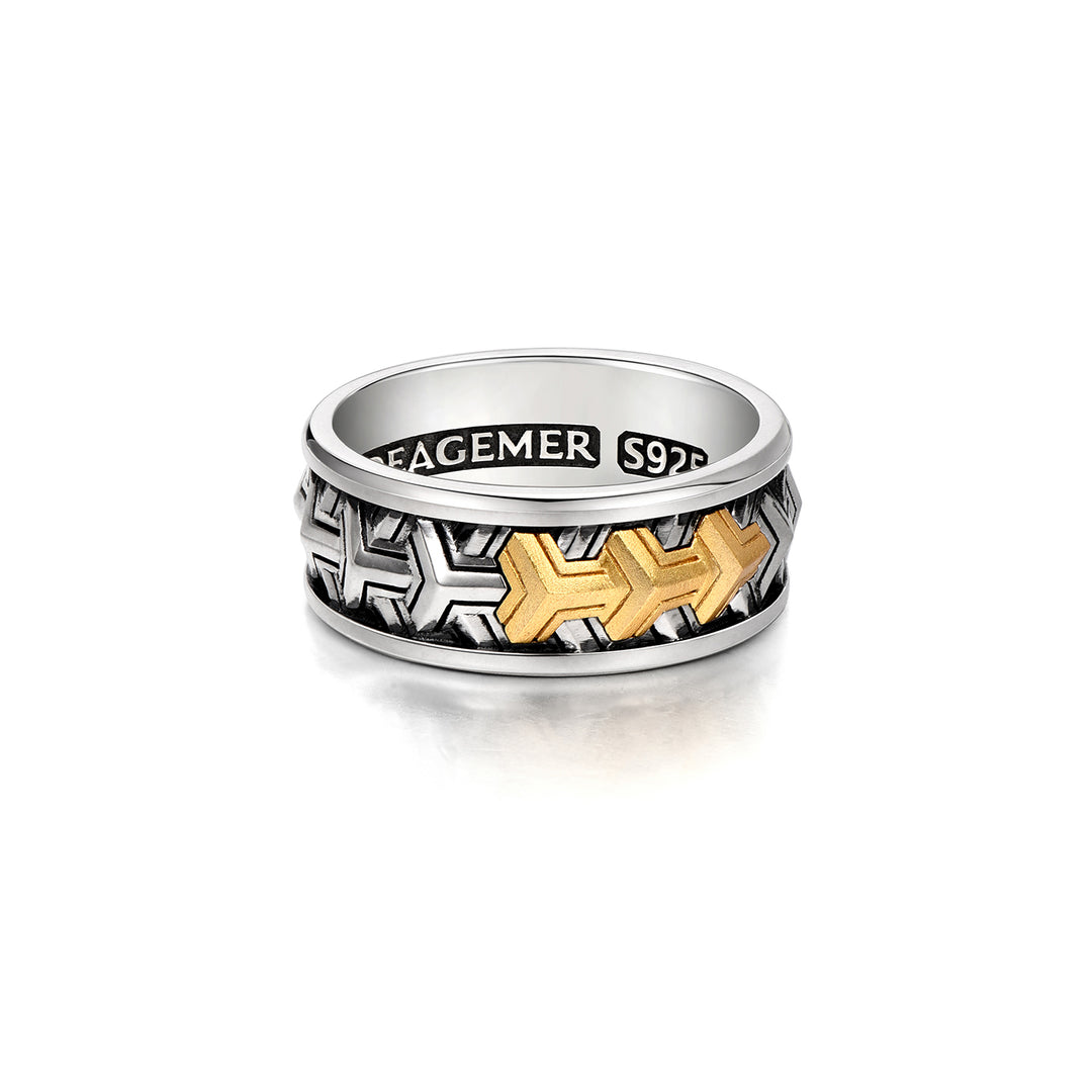Vintage Three-Star Armor Ring