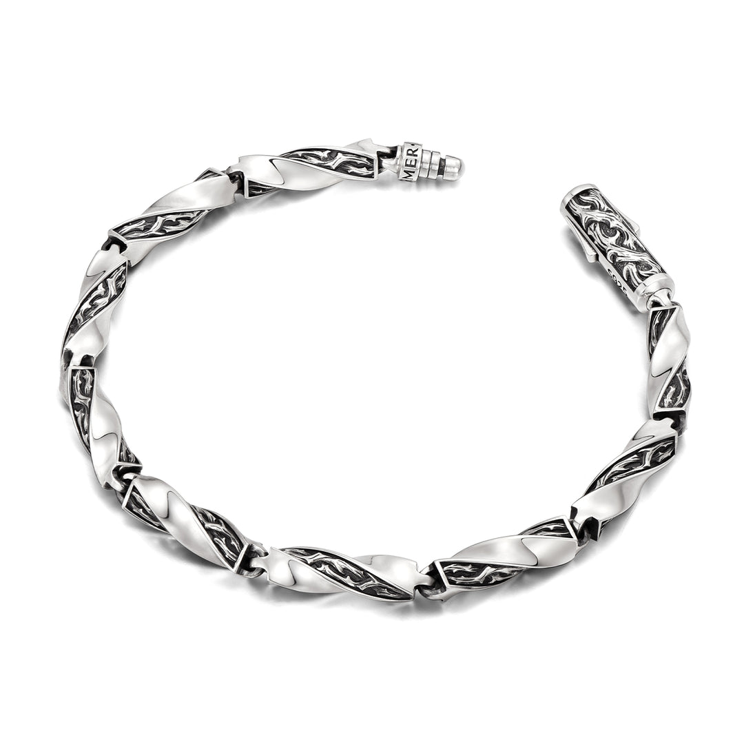 Solid Thorn Möbius Bracelet