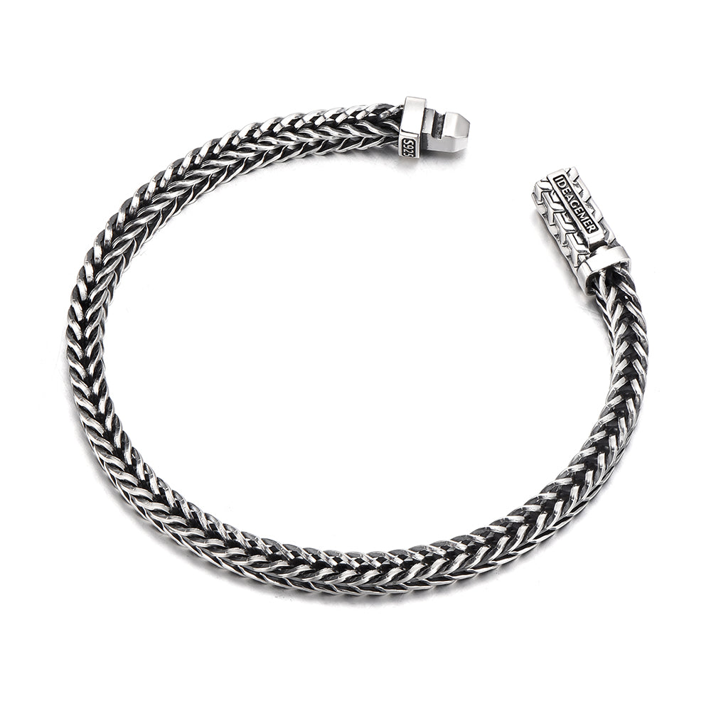 Vintage Armor Braided Bracelet
