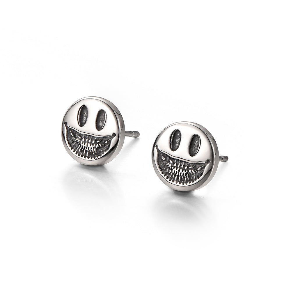 The Smiley Face Stud Earrings