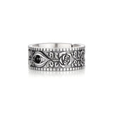 Original Design Eye Of God Sterling Silver Rings