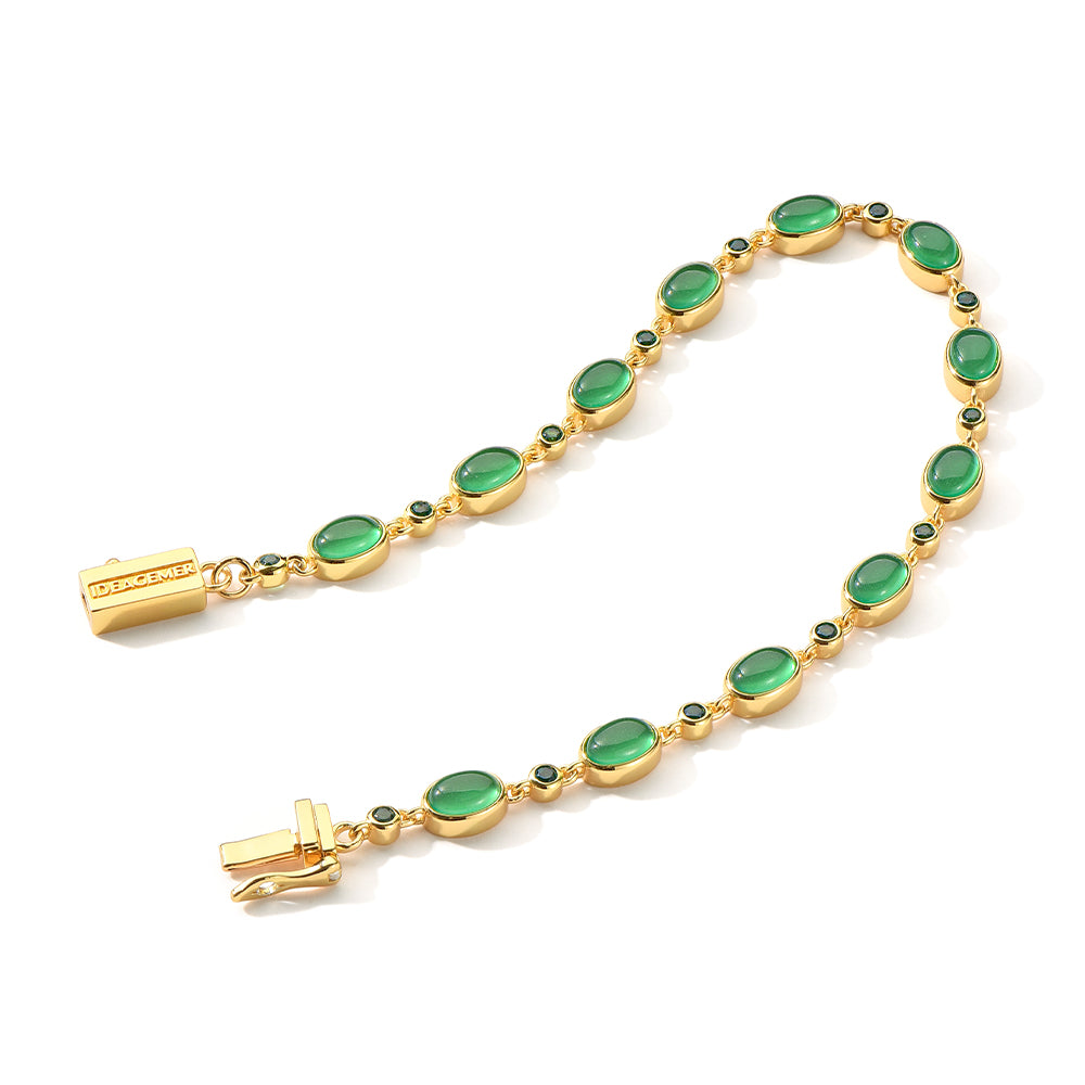 Golden Time Jade Bracelet