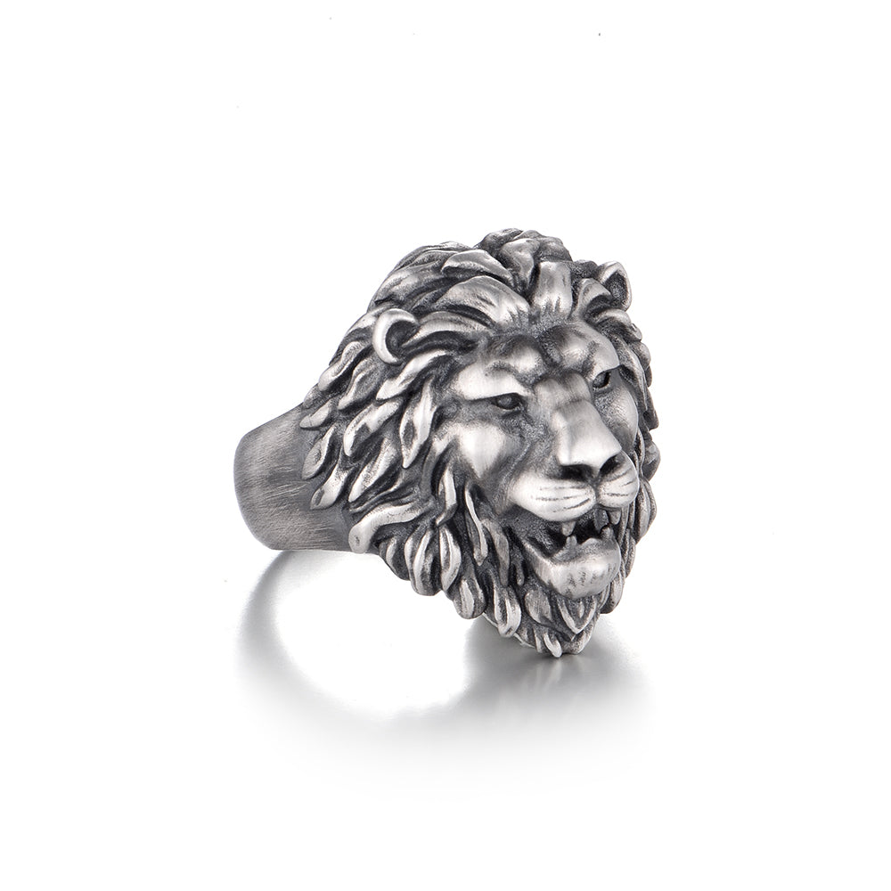 Lion Sterling Silver Rings