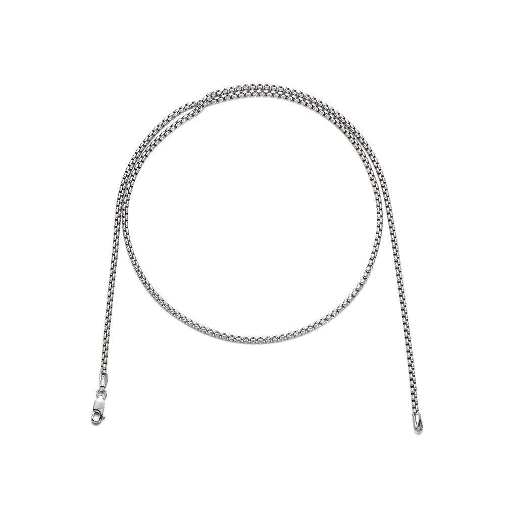 2.5mm Box Chain Necklace