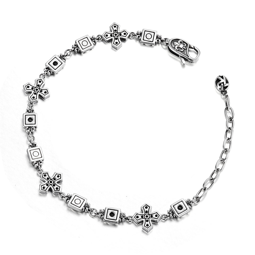 Vintage Heritage Cross Bracelet