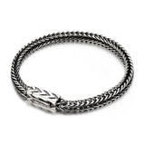 Sterling Silver Vintage Horse Whip Braided Bracelets