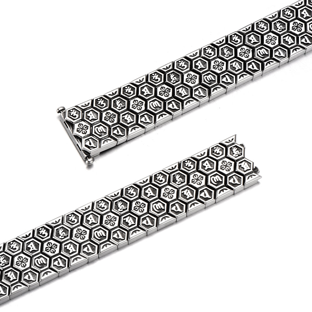 Vintage Runic Hive Bracelet