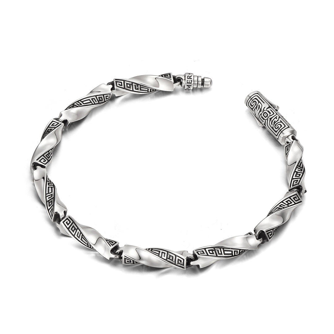 Solid Meander Möbius Bracelet