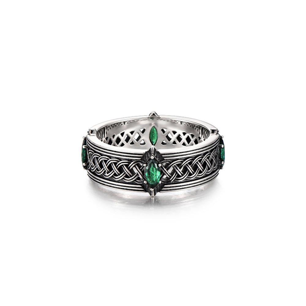 Vintage Celtic Knot Ring Band