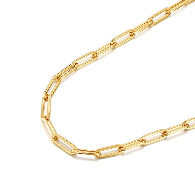 6mm Paperclip Chain Necklace