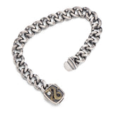 Vintage Snake Cuban Link Bracelet