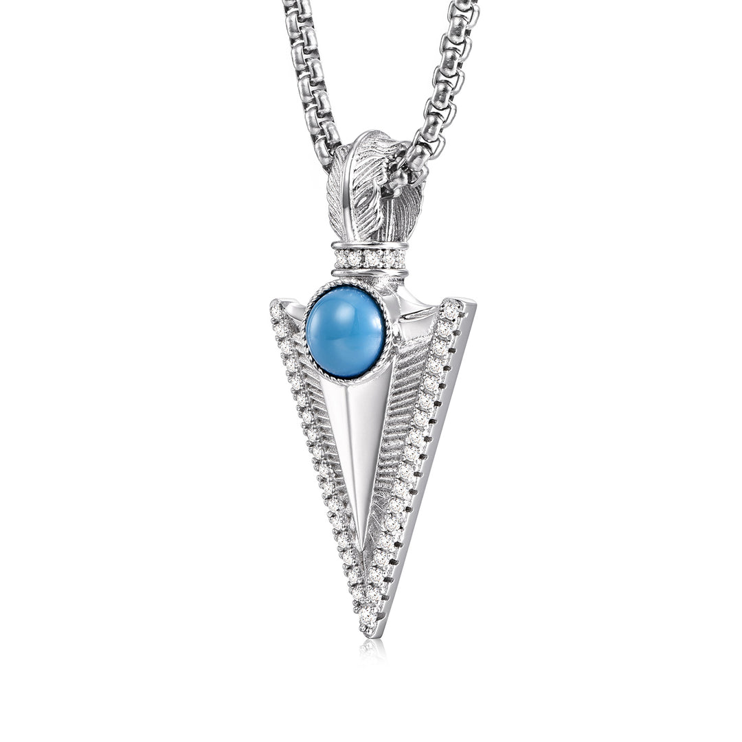 Spear of Dawn Feather Pendant