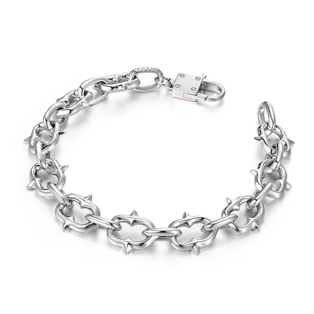 Thorned Spiked Chain Link Bracelet