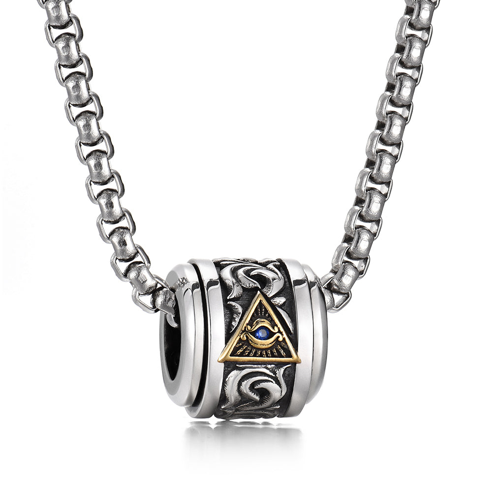 Eye of Horus Bead Pendant Necklace