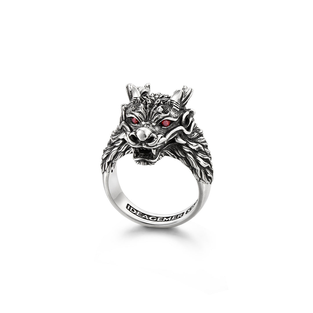 Vintage Dragon Head Ring