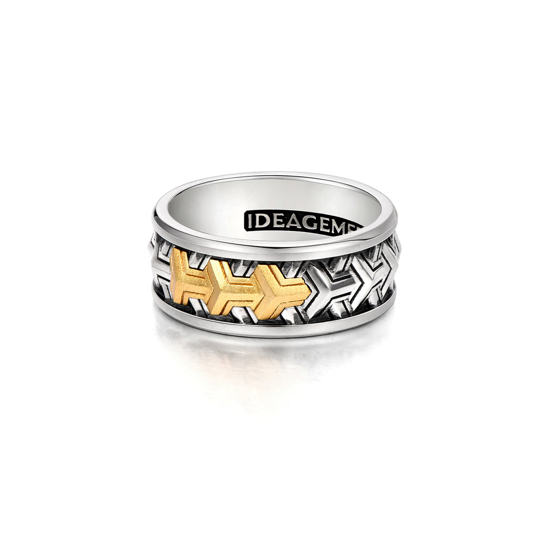 Vintage Three-Star Armor Ring