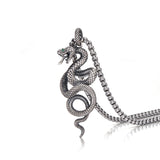 Spirit Silver Snake Pendant