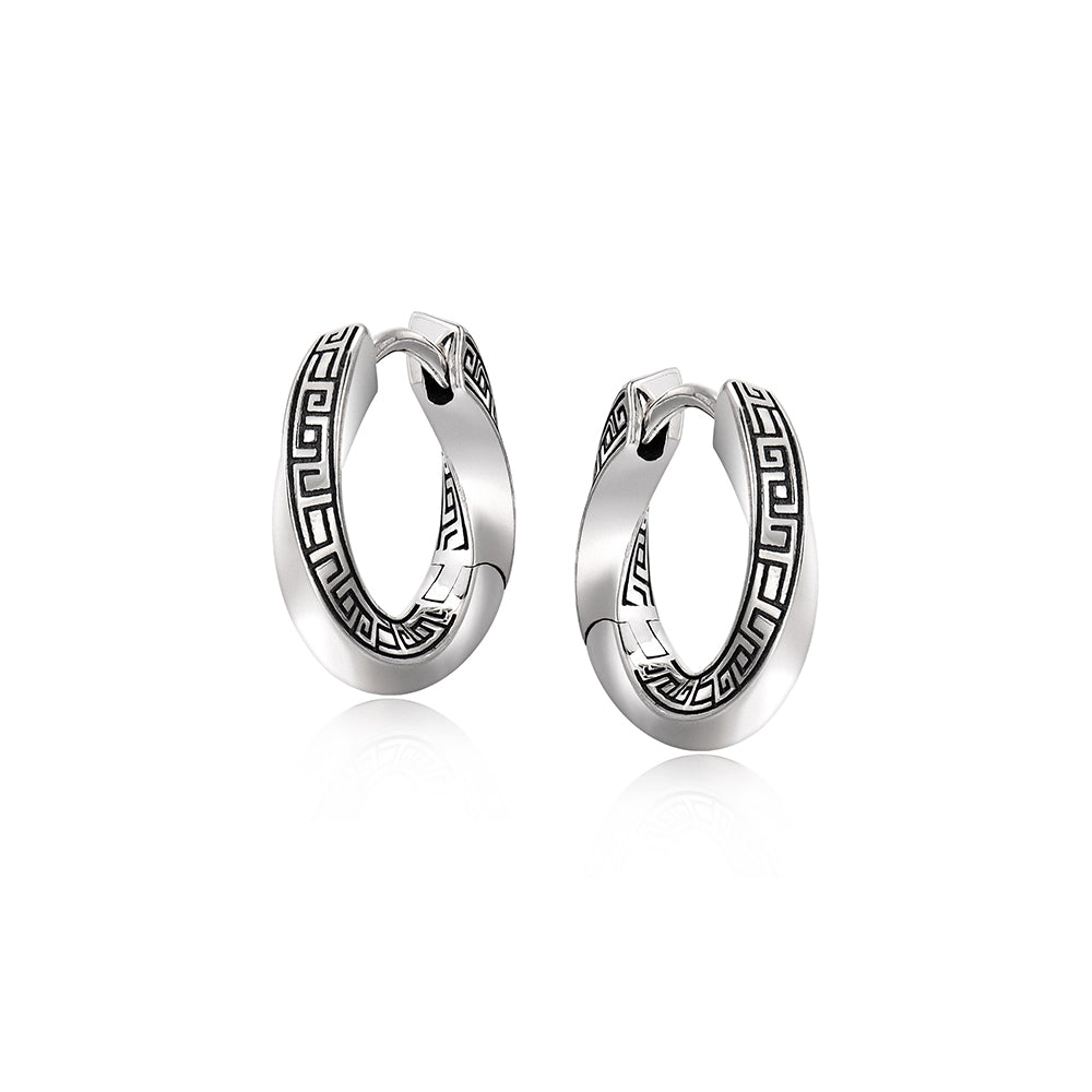 Mobius Hoop Earrings