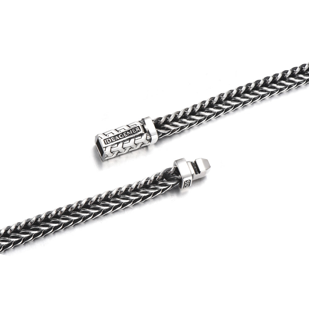 Vintage Armor Braided Bracelet