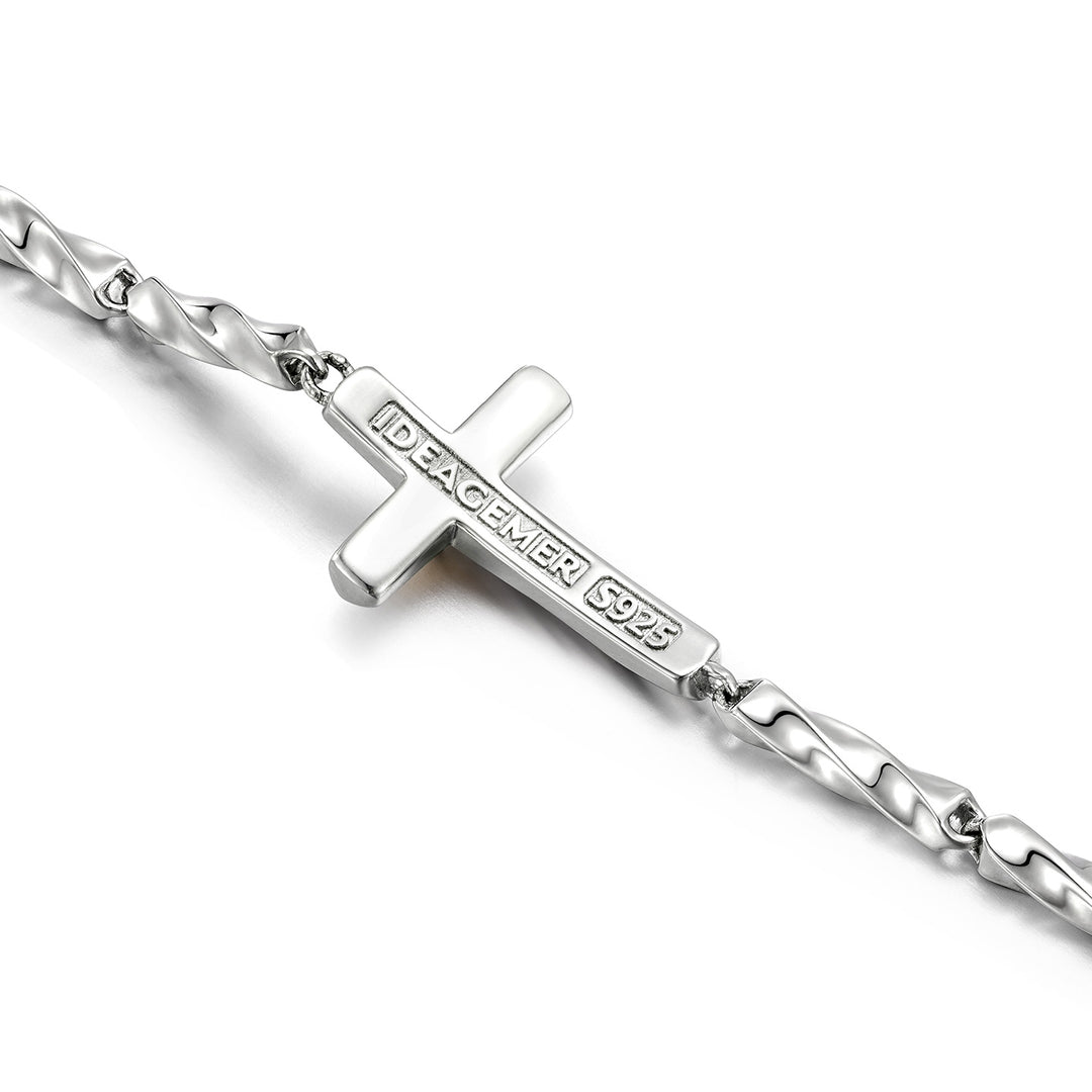 Twisted Cross Bracelet