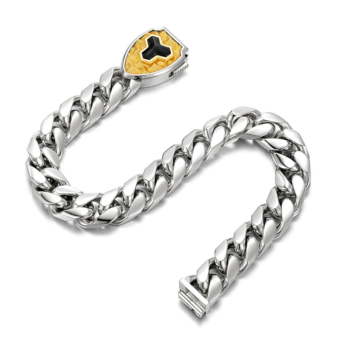 Armor Shield Cuban Link Bracelet