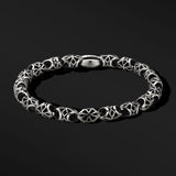 Hollow Cross Sterling Silver Bracelets