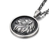 Sterling Silver Lion Vintage Pendants