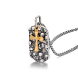 Cross & Skulls Pendant