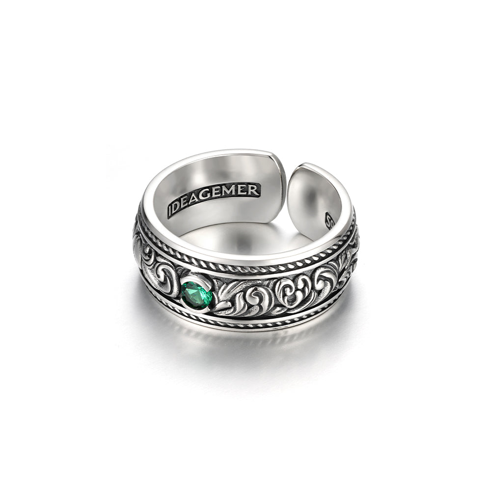 Vintage Hedera Sovereign Ring Band