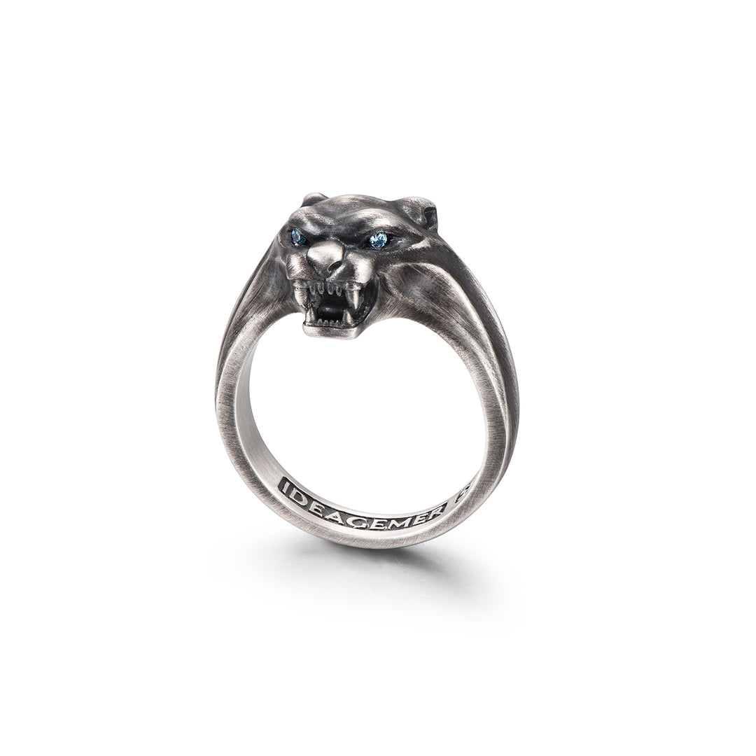 Vintage Roaring Panther Ring