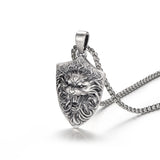 Sterling Silver Lion High Street Pendants