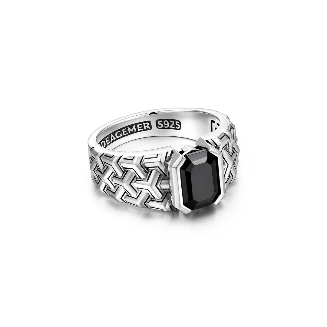 Black Onyx Sovereign Armor Ring
