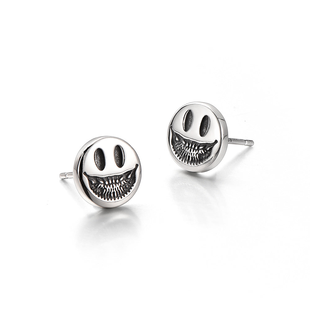 The Smiley Face Stud Earrings