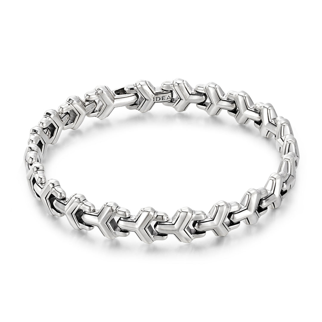 Solid Single Row Armor Bracelet