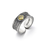 Horus Eye Of God Sterling Silver Rings