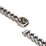 Vintage Snake Cuban Link Bracelet