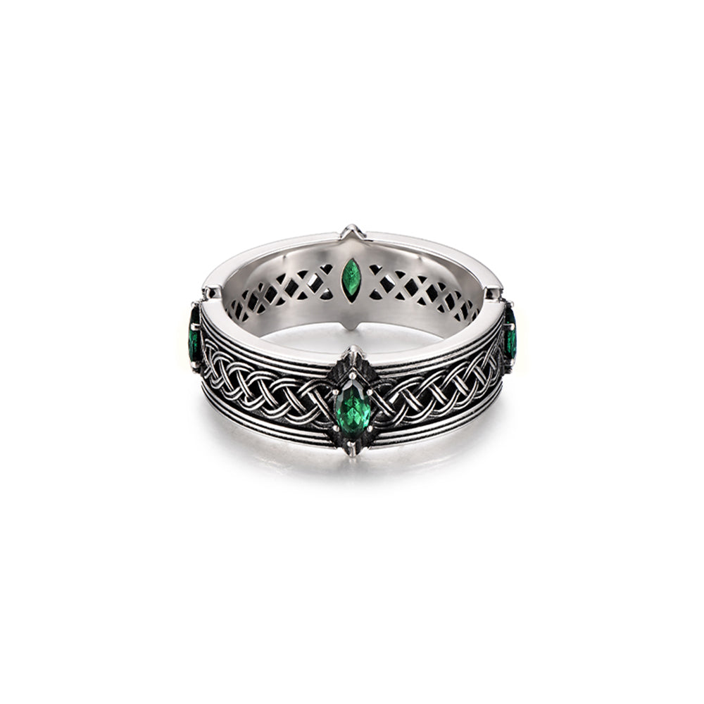 Vintage Celtic Knot Ring Band