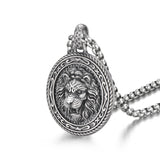 Lion Sterling Silver Pendants